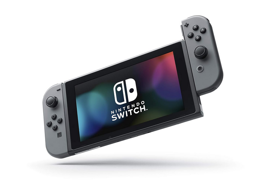 Nintendo Switch V2 Game Console - Black (HAC-001(-01)