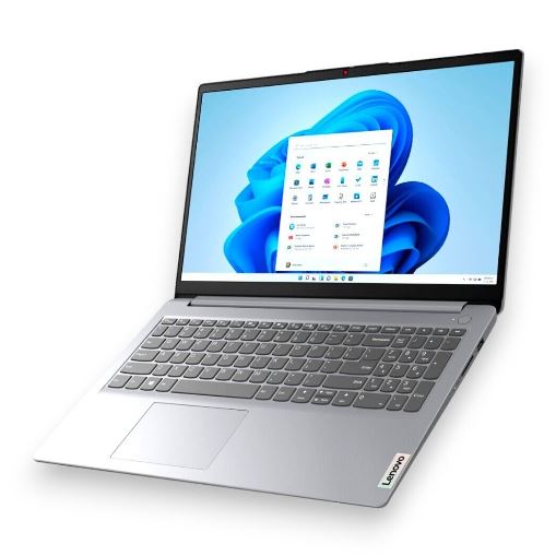 Lenovo IdeaPad 1 15.6" HD Laptop, AMD Athlon Silver 3050U, 4GB RAM, 128GB eMMC