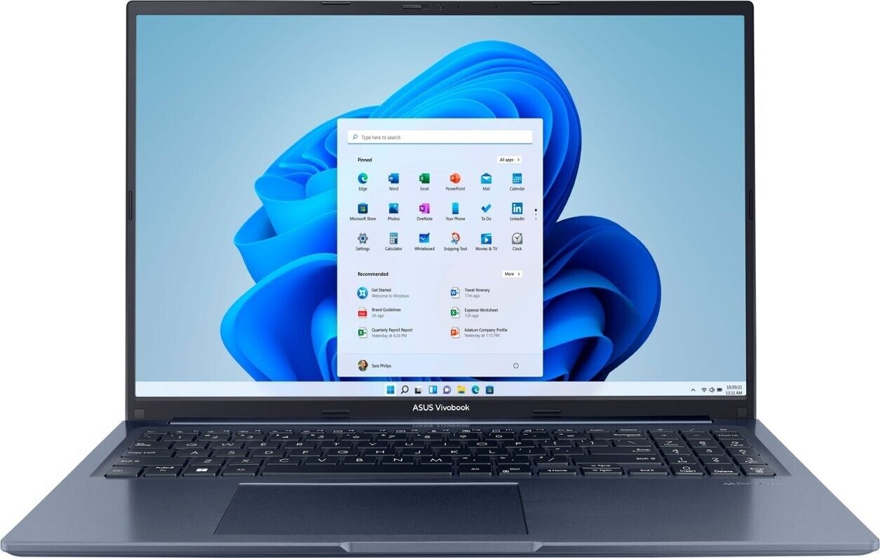 ASUS - Vivobook 16" Laptop - AMD Ryzen 7 5800H 16GB 512GB - Quiet Blue