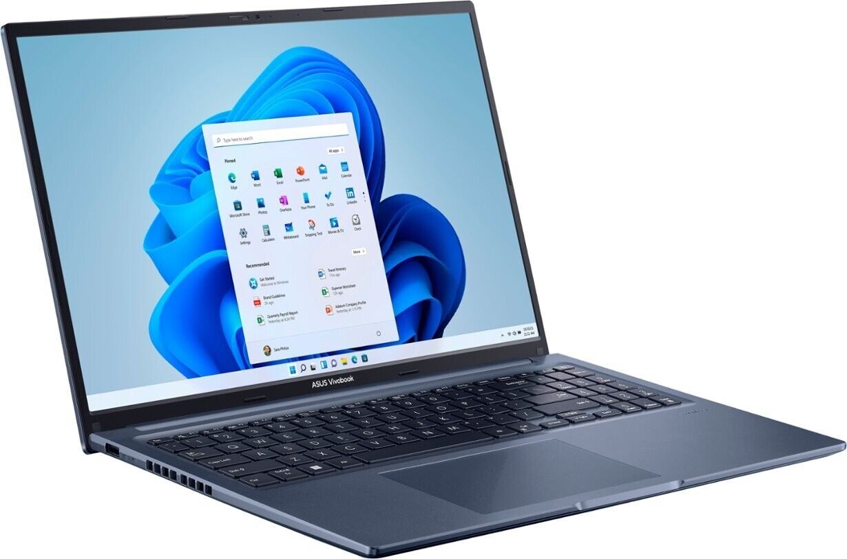 ASUS - Vivobook 16" Laptop - AMD Ryzen 7 5800H 16GB 512GB - Quiet Blue