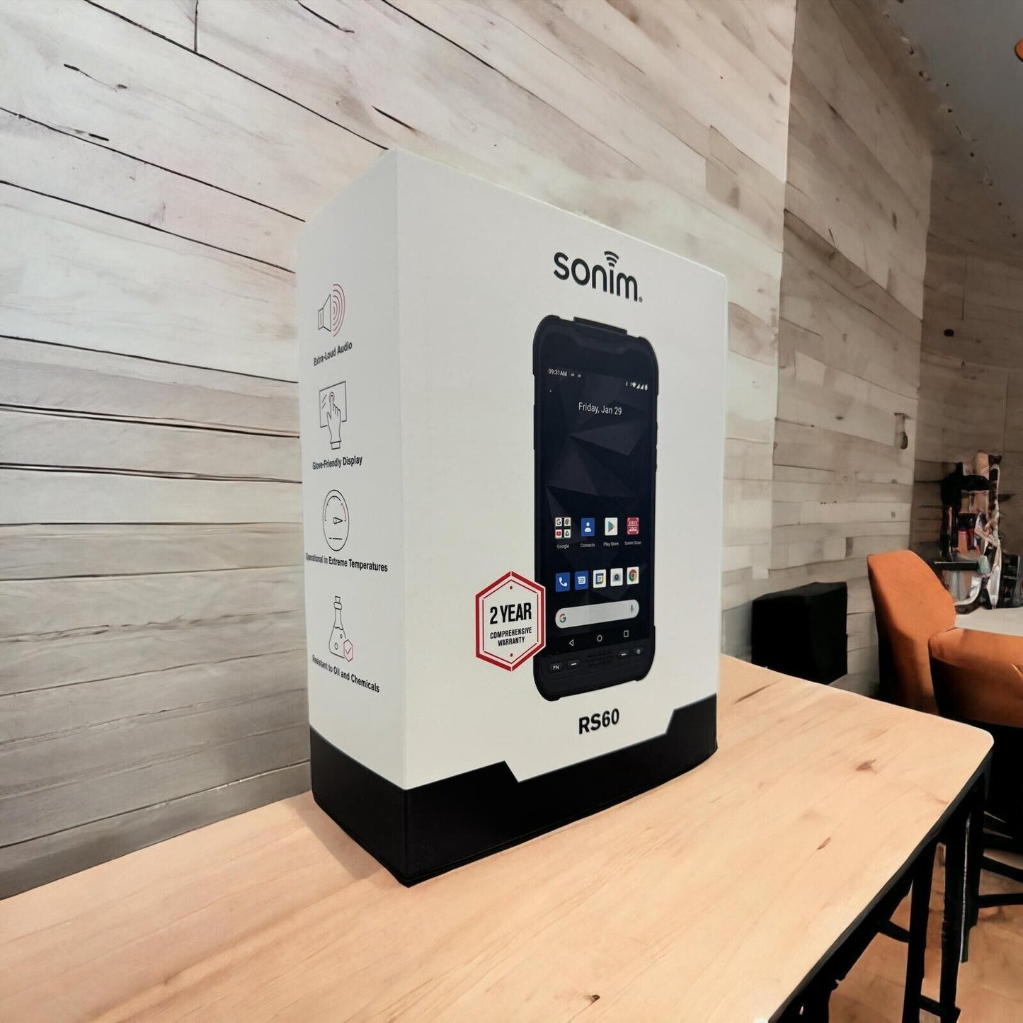 New Sonim Tech RS60 Lightweight 6" Fully-rugged Dual Sim Phone & Barcode Scanner