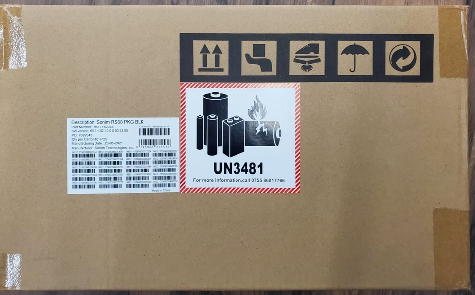 New Sonim Tech RS60 Lightweight 6" Fully-rugged Dual Sim Phone & Barcode Scanner