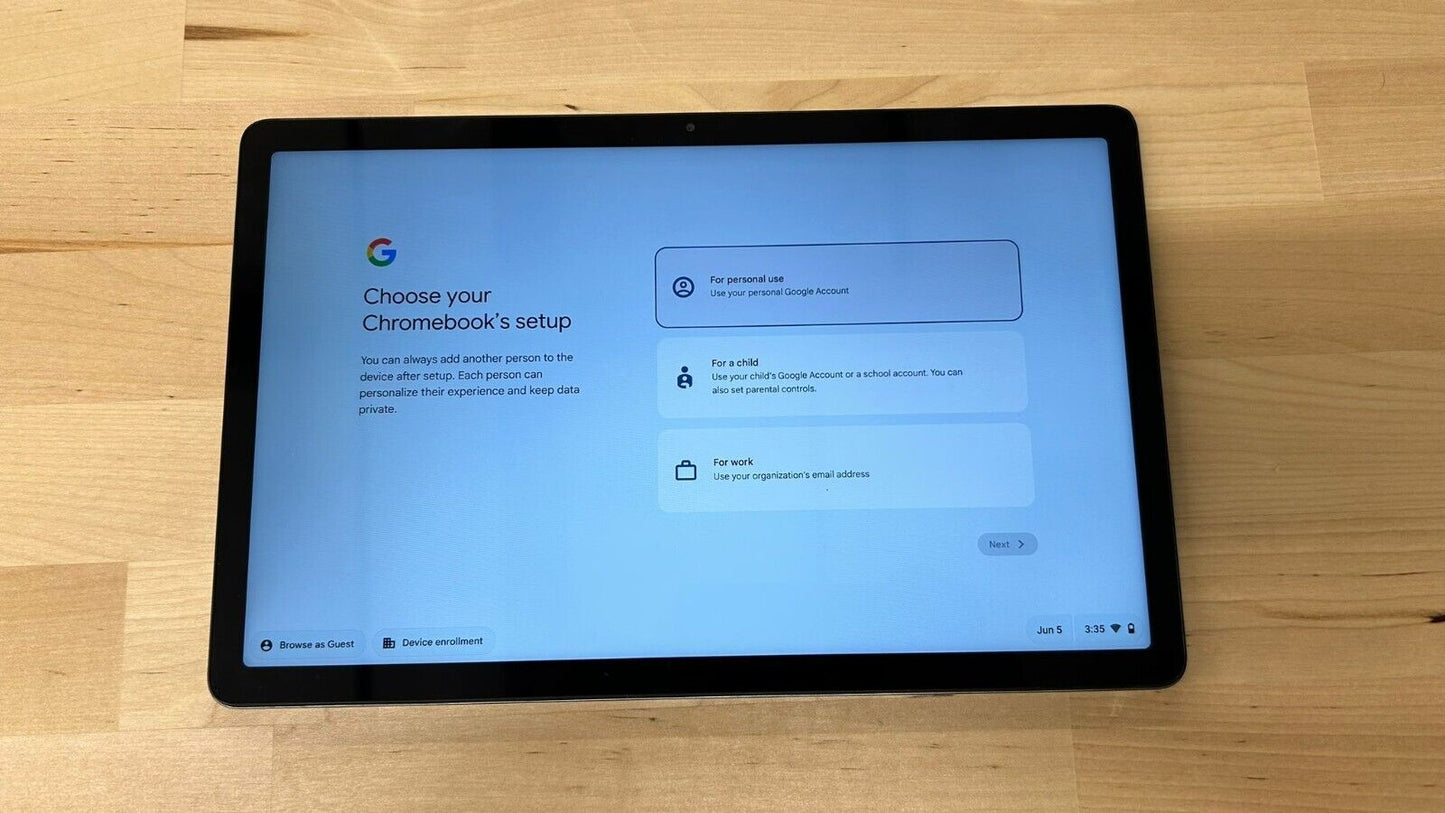 Lenovo IP Duet 3 Chromebook 11q727 (4 GB RAM, 128GB eMMC, 2-in-1 and detachable)