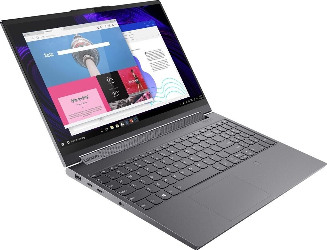 Lenovo Yoga 9i 15" Touch 1TB SSD Intel i7-10750H 2.60GHz 16GB RAM GTX 1650Ti