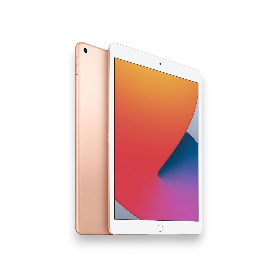 Apple 10.2-Inch iPad (8th Generation) (2020) Wi-Fi - 32GB - Gold - A2270