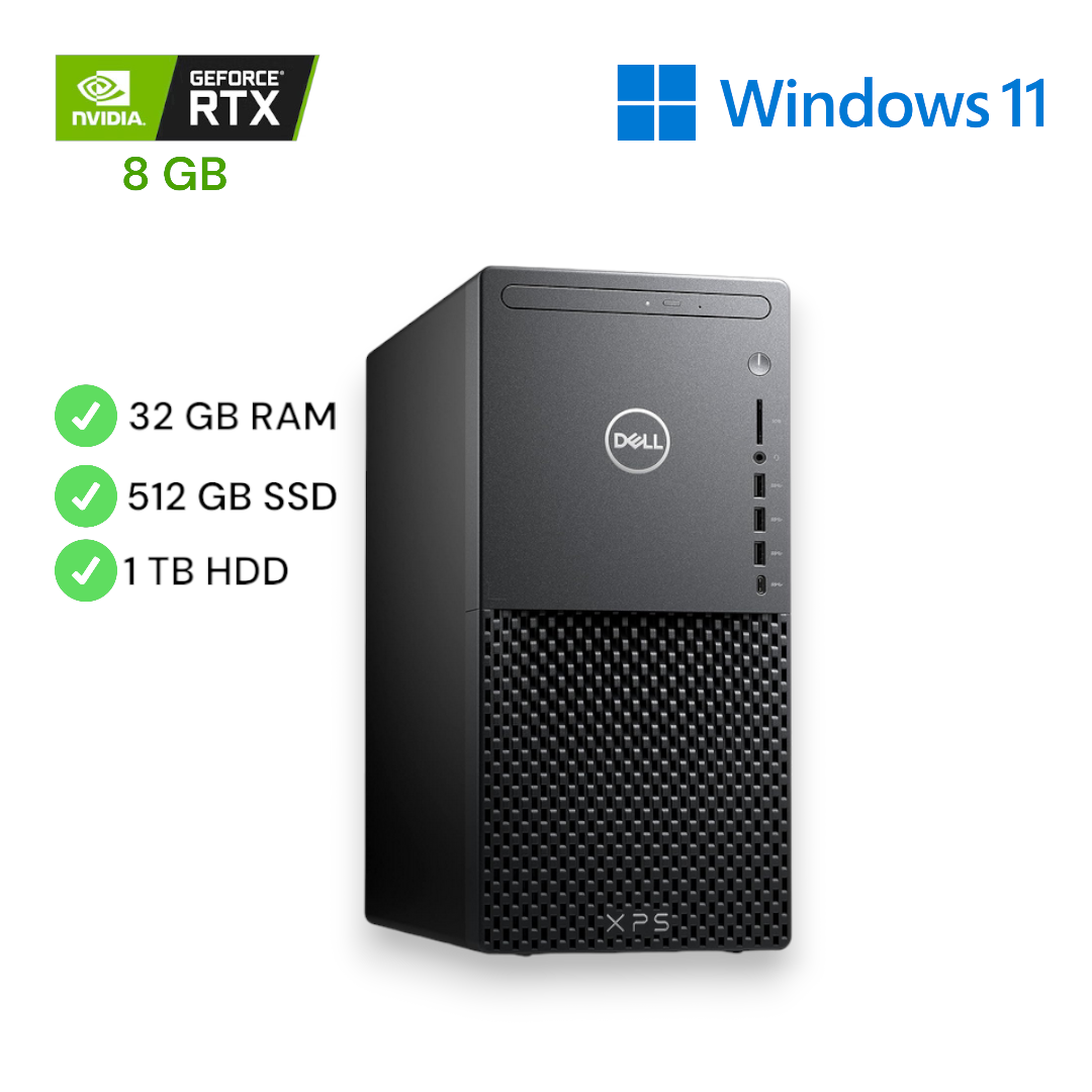 Dell XPS 8940 Gaming Desktop i7-11700 32GB/512GB/1TB GeForce RTX