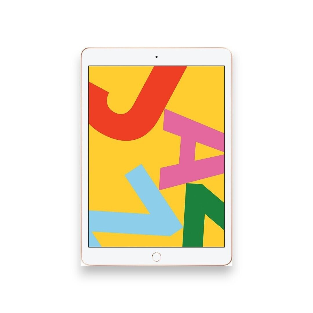 Apple iPad (7th Generation) (2019) Wi-Fi+Cellular - 32GB - Gold