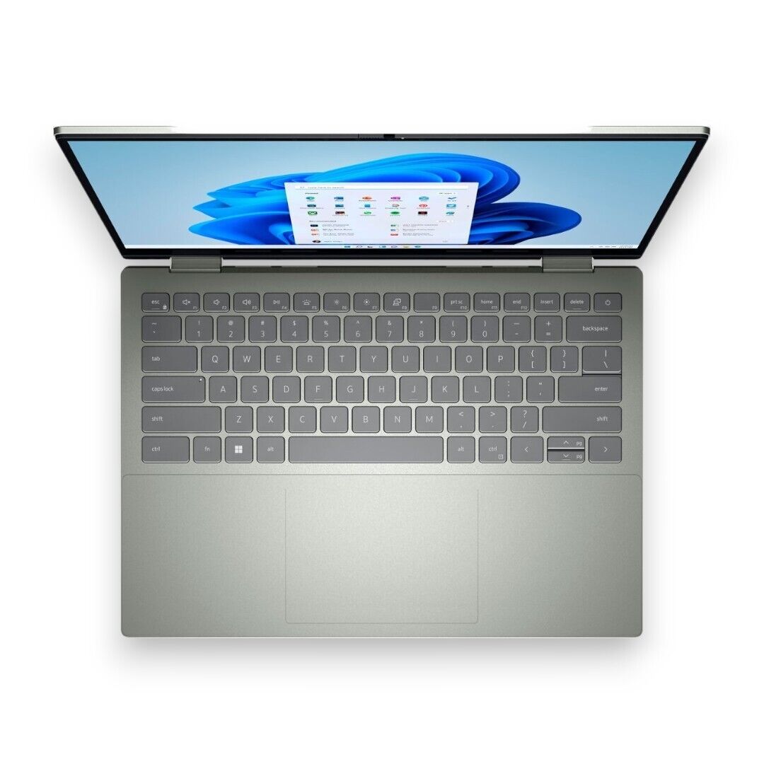 Dell Inspiron 2-in-1 14" FHD+ Touch Laptop AMD Ryzen 5 8GB 512GB - Pebble Green