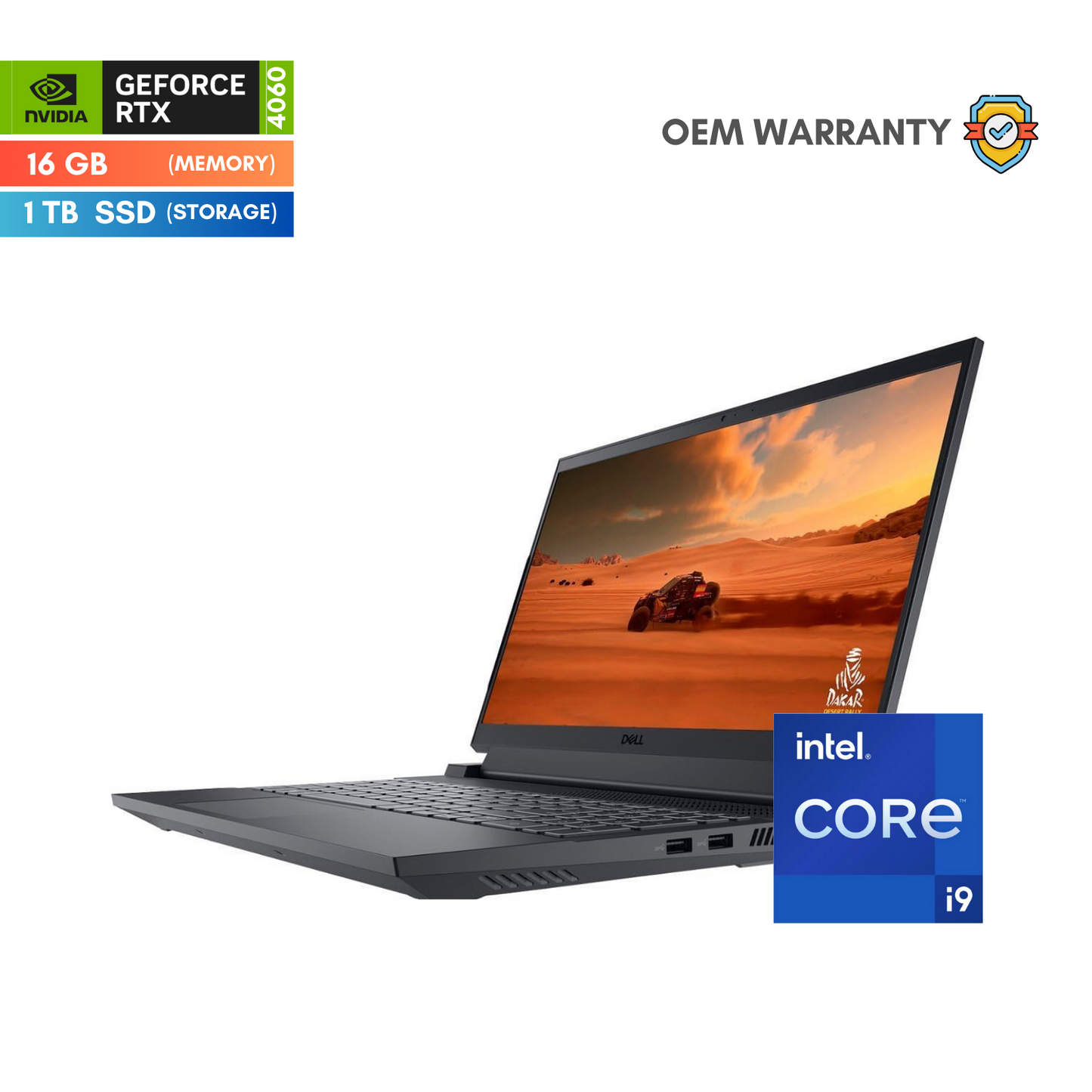 Dell G15 G5530 Core i9-13900HX GeForce RTX 4060 - 16GB - 1TB SSD FHD + WARRANTY