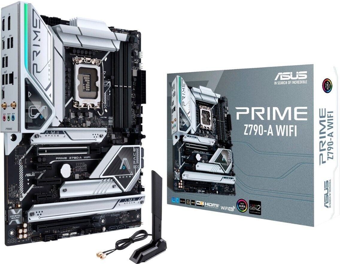 ASUS - PRIME Z790-A WIFI (Socket LGA 1700) Intel Z790 ATX DDR5 Wi-Fi 6E