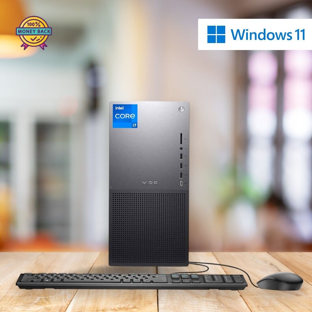 Open Box Dell XPS 8960-7203 Business Desktop Computer 16GB 512GB Intel i7-13700