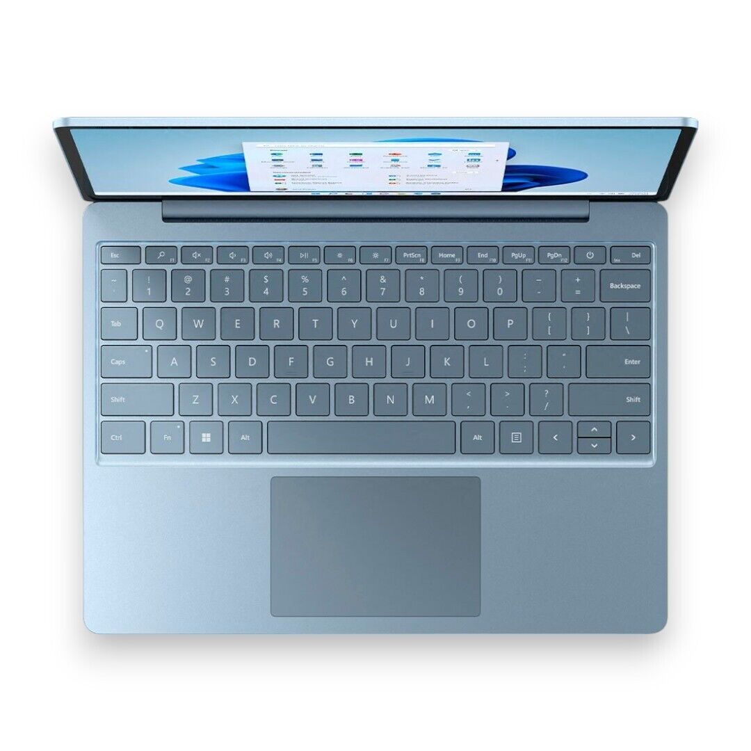 Microsoft Surface Laptop Go 2 12.4” Touch Screen Intel i5 8GB 128GB SSD Ice Blue