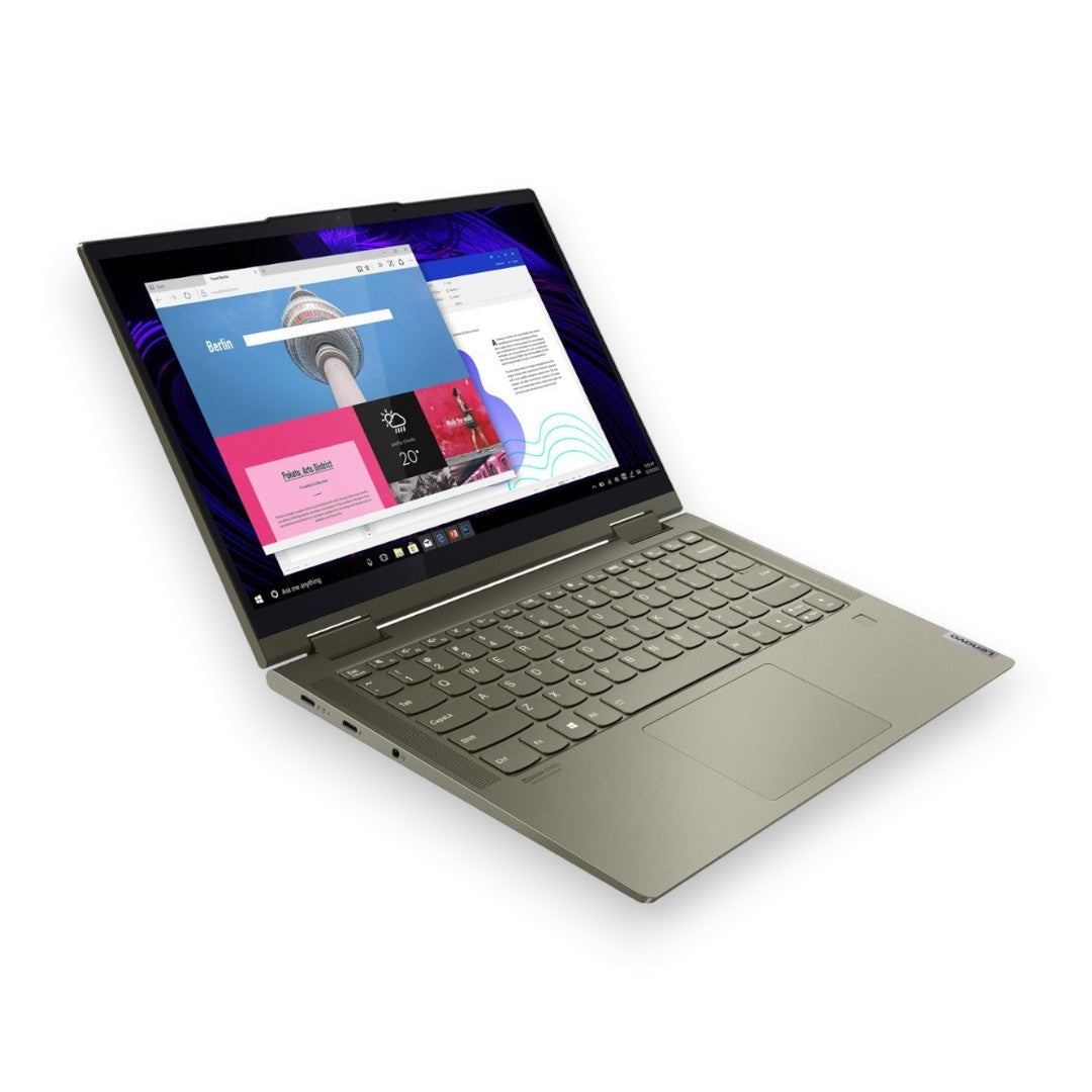 Lenovo - Yoga 7i 2-in-1 14" Touch Screen Laptop - Intel Evo Platform Core i5 - 12GB Memory - 512GB Solid State Drive