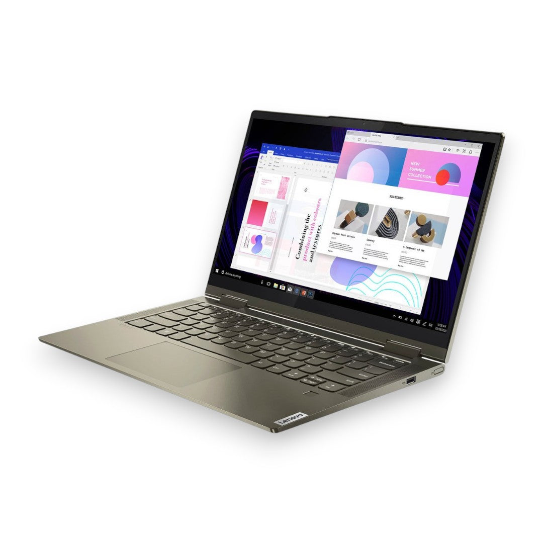 Lenovo - Yoga 7i 2-in-1 14" Touch Screen Laptop - Intel Evo Platform Core i5 - 12GB Memory - 512GB Solid State Drive