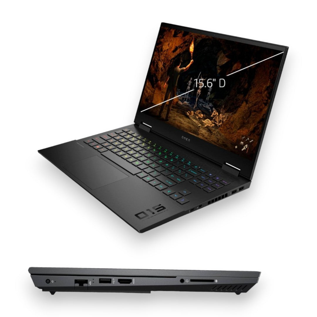 HP OMEN - 15.6" Gaming Laptop - Intel Core i7 - 16GB Memory - NVIDIA GeForce RTX 3070 - 512GB SSD