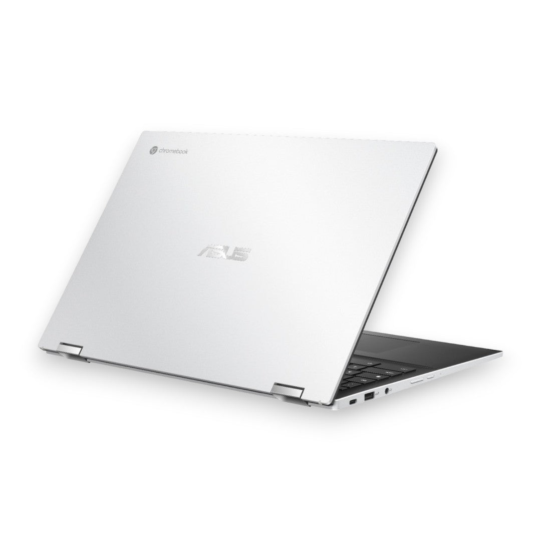 ASUS - 2-in-1 15.6" Touch-Screen Chromebook - Intel Core 11th Gen i3 - 8GB Memory - 128GB SSD - Matte White - Matte White