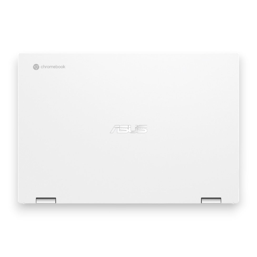 ASUS - 2-in-1 15.6" Touch-Screen Chromebook - Intel Core 11th Gen i3 - 8GB Memory - 128GB SSD - Matte White - Matte White