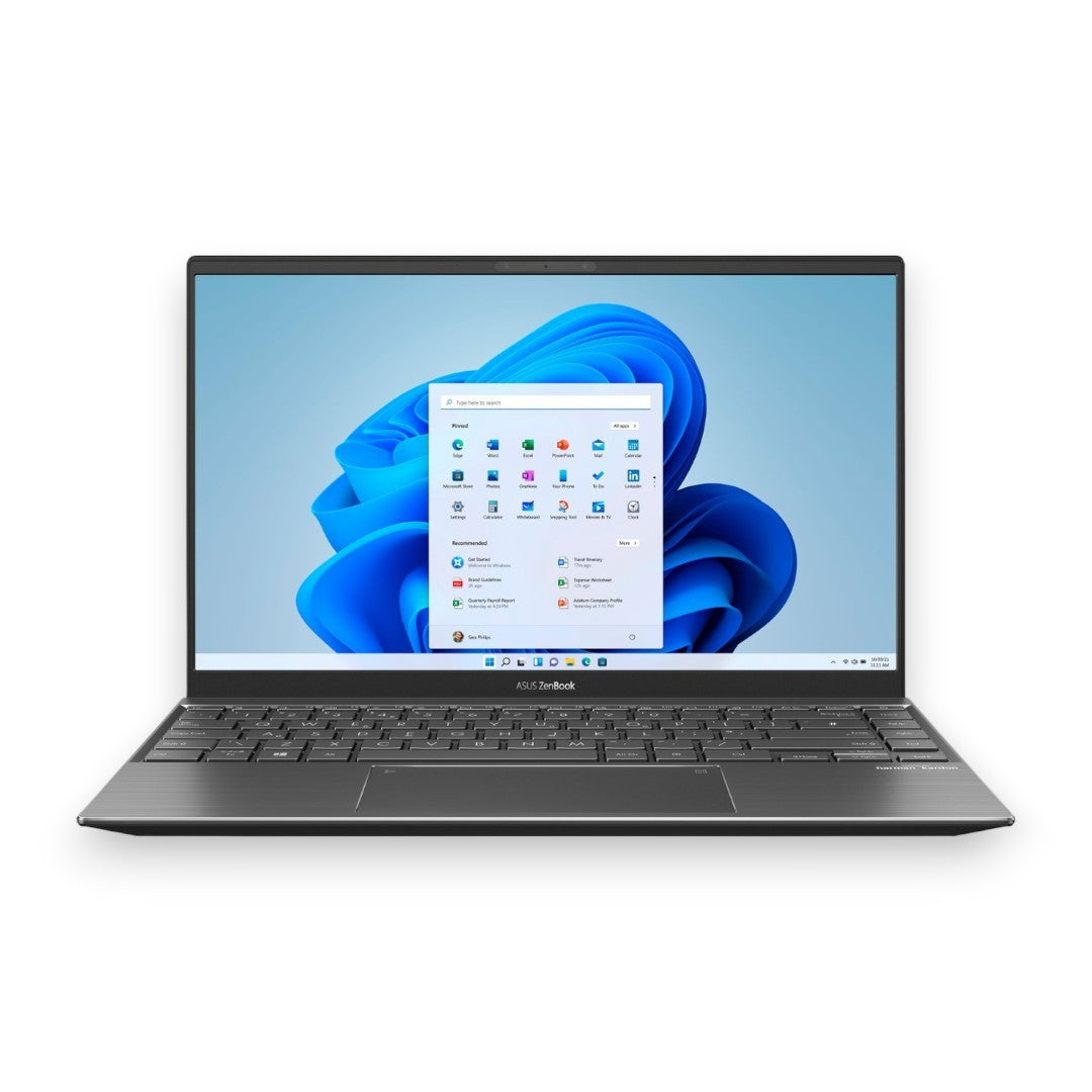 ASUS - Zenbook 14" Laptop - AMD Ryzen 5 - 8GB Memory - NVIDIA GeForce MX450 - 256GB SSD