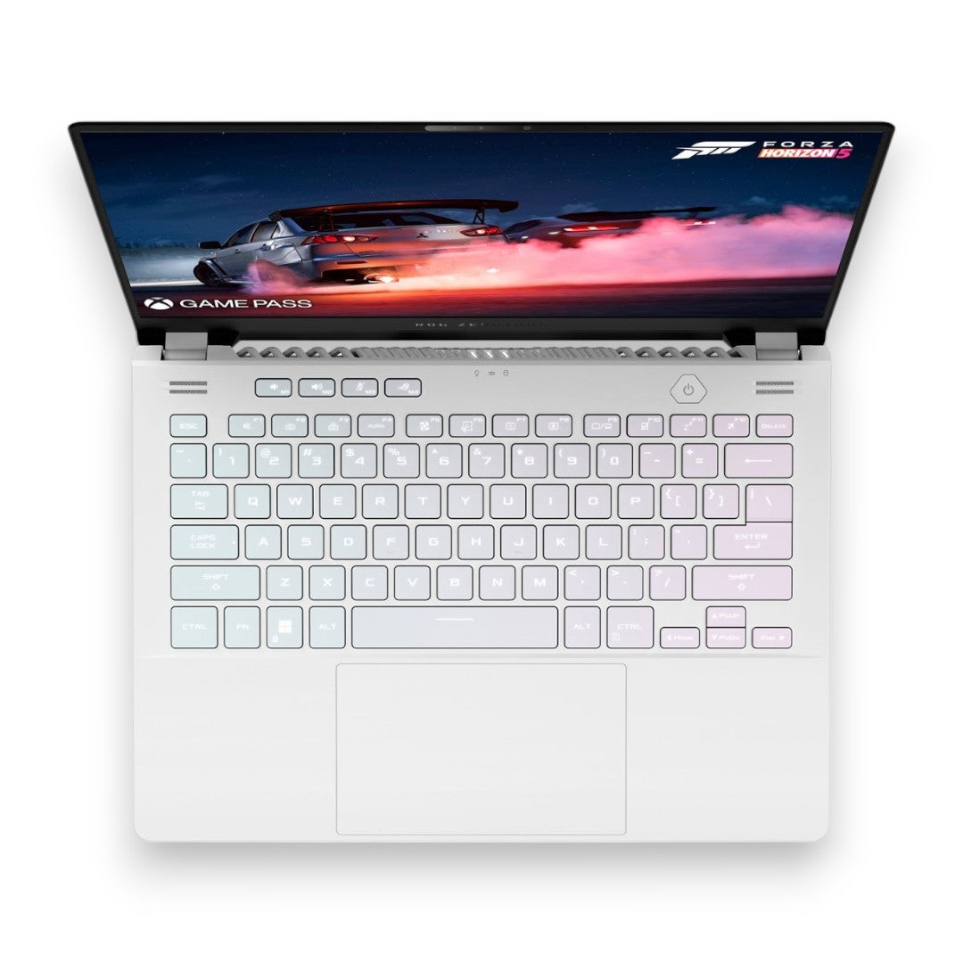 ASUS - ROG Zephyrus 14" WQXGA 120Hz Gaming Laptop - AMD Ryzen 9 - 16GB 1TB SSD - AMD Radeon RX 6800S - Moonlight White