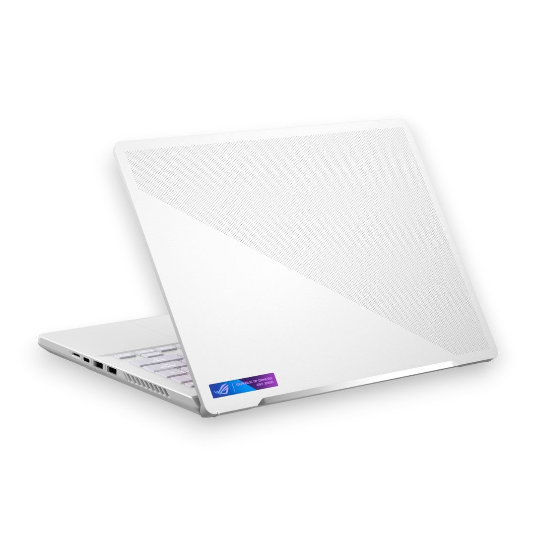 ASUS - ROG Zephyrus 14" WQXGA 120Hz Gaming Laptop - AMD Ryzen 9 - 16GB 1TB SSD - AMD Radeon RX 6800S - Moonlight White