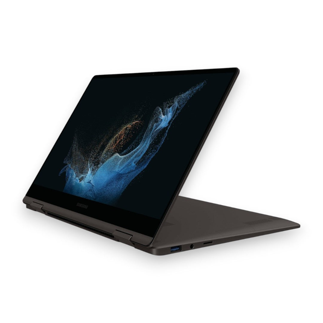 Samsung - Galaxy Book2 360 13.3" AMOLED Touch Screen Laptop - Intel 12th Gen Core i7 Evo Platform - 16GB Memory - 512GB SSD - Graphite