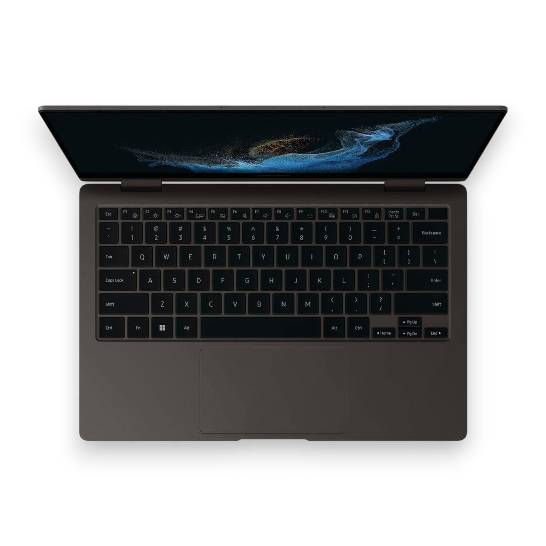 Samsung - Galaxy Book2 360 13.3" AMOLED Touch Screen Laptop - Intel 12th Gen Core i7 Evo Platform - 16GB Memory - 512GB SSD - Graphite