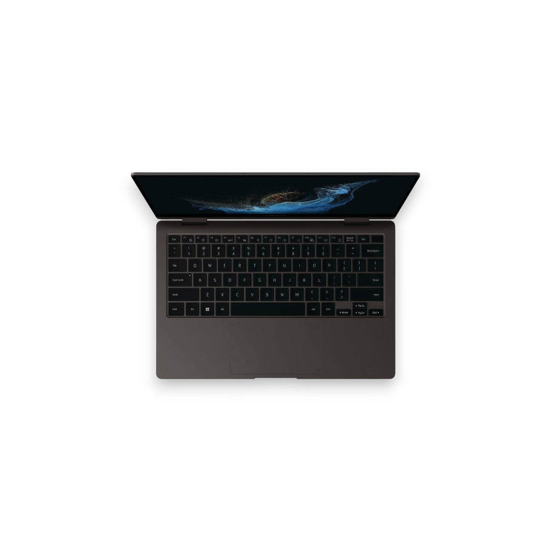 Samsung - Galaxy Book2 360 13.3" AMOLED Touch Screen Laptop -i7-1255U Evo Platform - 16GB/512GB SSD - Graphite