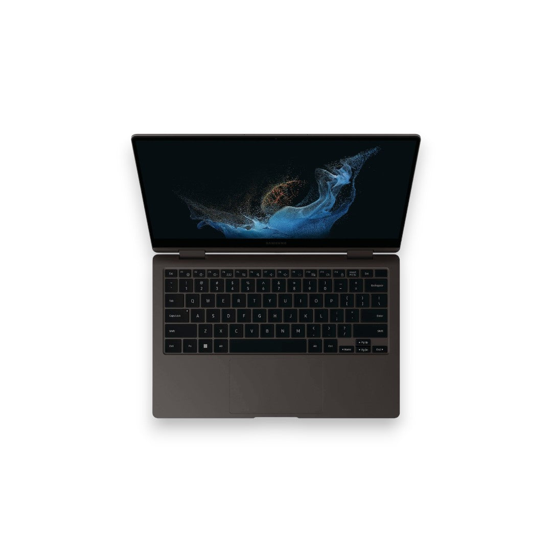 Samsung - Galaxy Book2 360 13.3" AMOLED Touch Screen Laptop -i7-1255U Evo Platform - 16GB/512GB SSD - Graphite