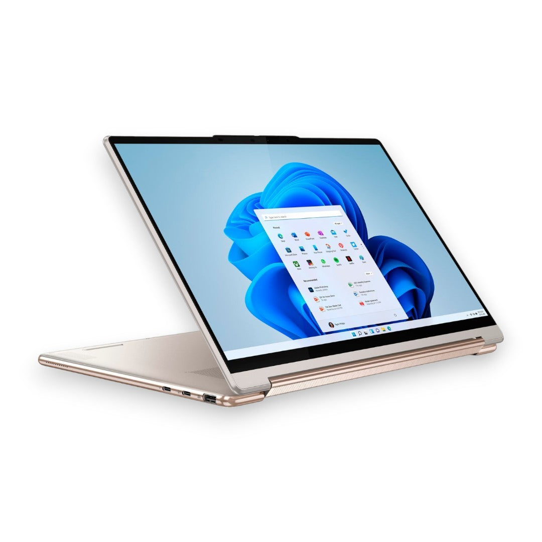Lenovo - Yoga 9i 14" 2.8K OLED Touch 2-in-1 Laptop - Intel Evo Platform - Core i7-1260P - 16GB Memory - 1TB SSD - Oatmeal