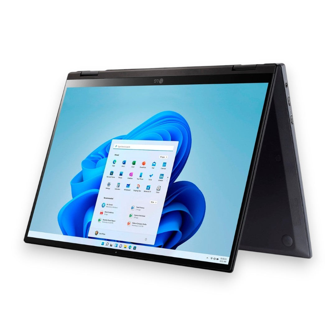 LG Gram 2-in-1 14” WUXGA Laptop – Evo Platform Core i7 – 16GB RAM – 1TB NVMe Solid State Drive - Black