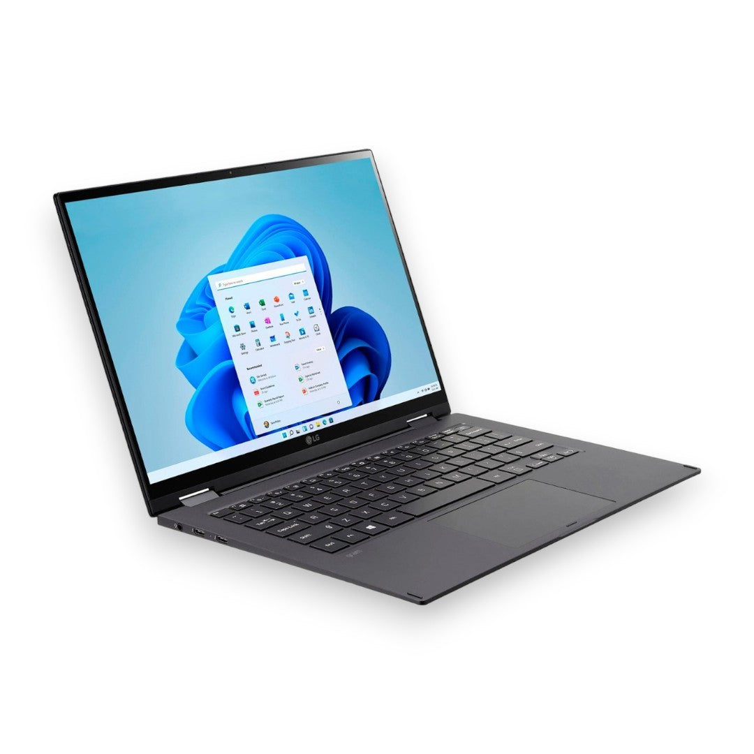 LG Gram 2-in-1 14” WUXGA Laptop – Evo Platform Core i7 – 16GB RAM – 1TB NVMe Solid State Drive - Black
