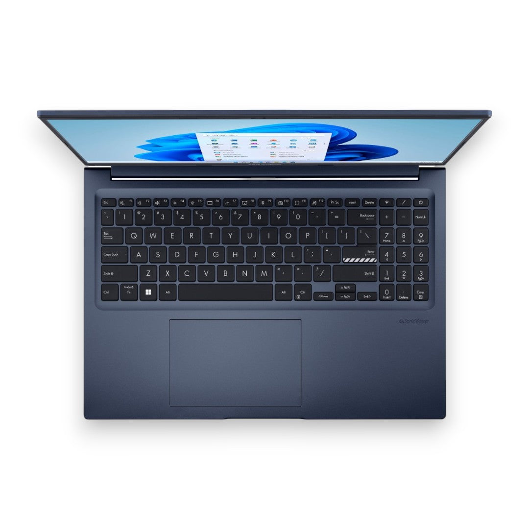 ASUS - Vivobook 16" Laptop - AMD Ryzen 7 5800H - 16GB Memory - 512GB SSD - Quiet Blue