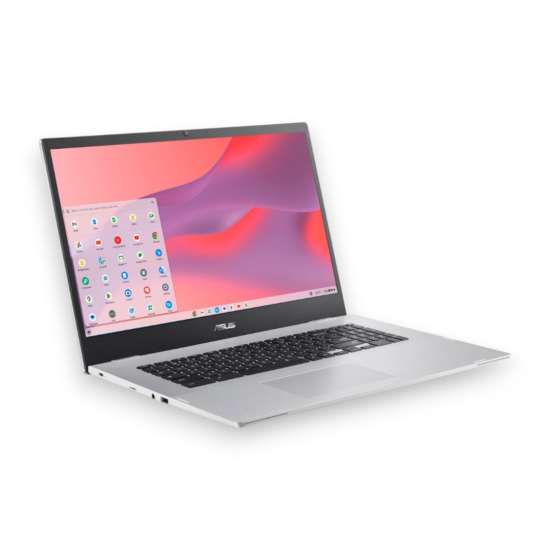 ASUS - 17.3" Chromebook Laptop - Intel Celeron N4500 with 4GB Memory - 64GB eMMC - Mineral Grey