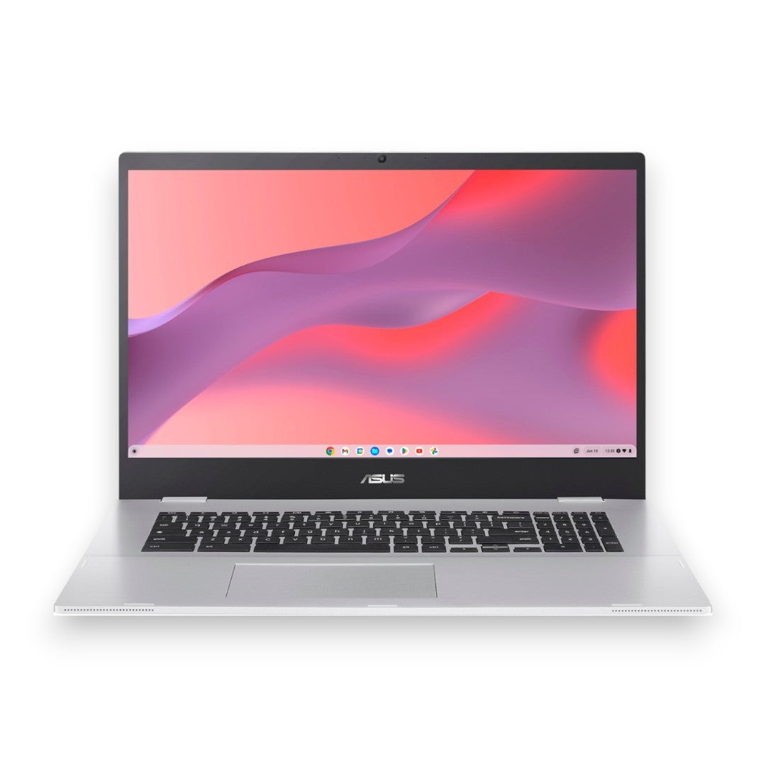 ASUS - 17.3" Chromebook Laptop - Intel Celeron N4500 with 4GB Memory - 64GB eMMC - Mineral Grey