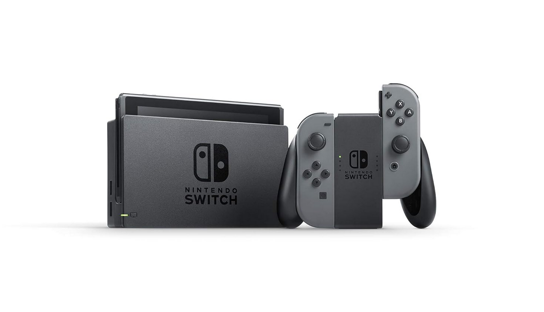 Nintendo Switch V2 Game Console - Black (HAC-001(-01)