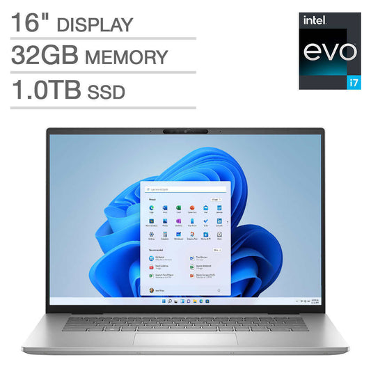 Dell Inspiron 16 Plus 7630 2560x1600 Laptop i7-13700H 32GB 1TB SSD, Open Box
