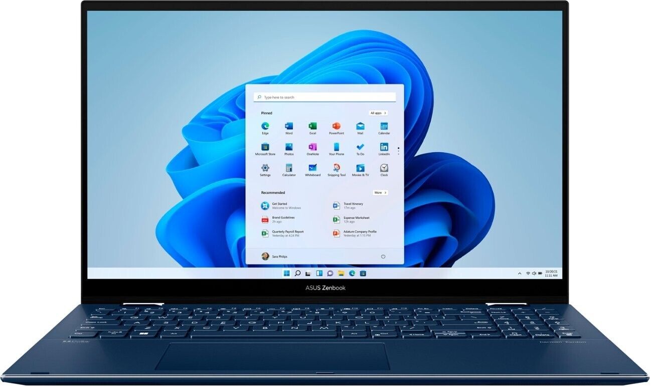 Asus Zenbook Flip 2-in-1 15.6" OLED Touch-Screen Laptop i7 12 Gen 16GB 512GB SSD