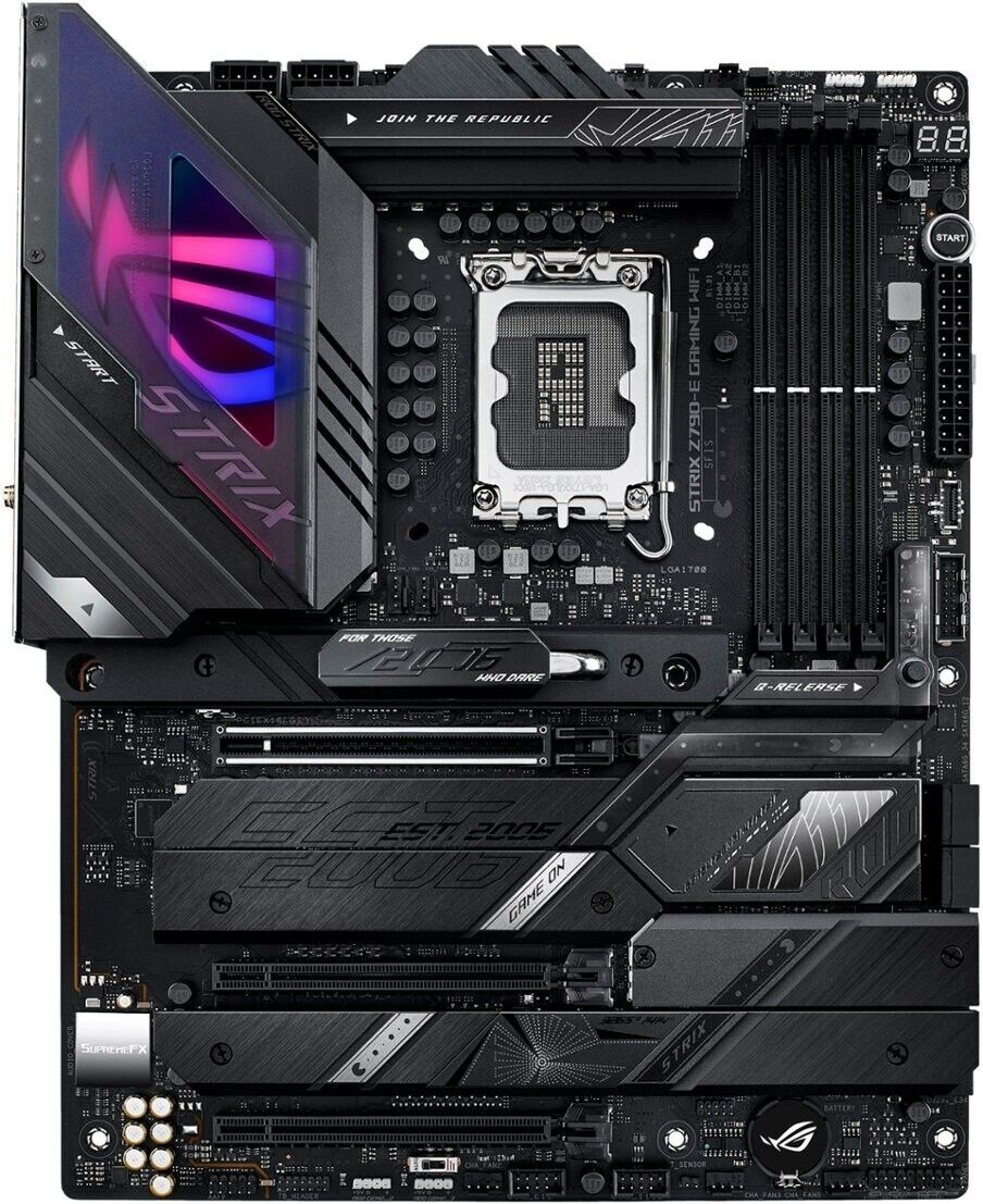 ASUS - ROG STRIX Z790-E GAMING WIFI (Socket LGA 1700) Intel Z790 ATX DDR5 Wi-Fi