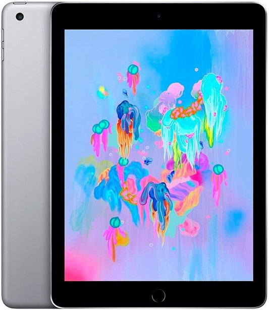 Apple iPad 6th Gen. 2018 - 32GB, Wi-Fi, 9.7in - Space Gray - Very Good