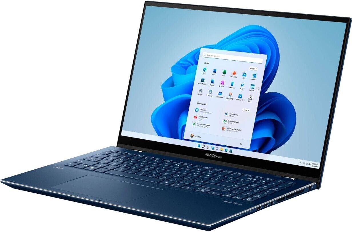 Asus Zenbook Flip 2-in-1 15.6" OLED Touch-Screen Laptop i7 12 Gen 16GB 512GB SSD