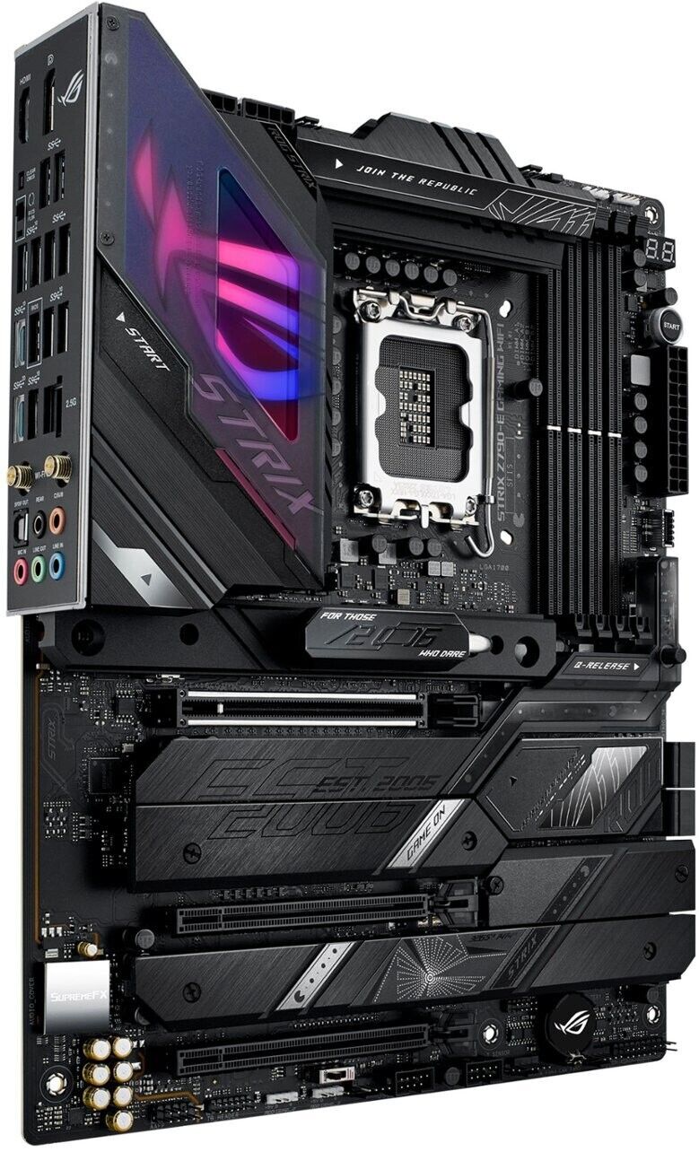 ASUS - ROG STRIX Z790-E GAMING WIFI (Socket LGA 1700) Intel Z790 ATX DDR5 Wi-Fi