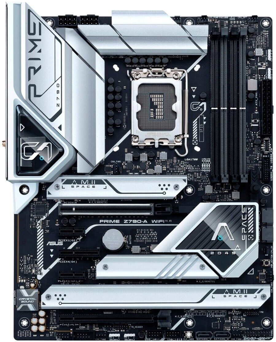 ASUS - PRIME Z790-A WIFI (Socket LGA 1700) Intel Z790 ATX DDR5 Wi-Fi 6E