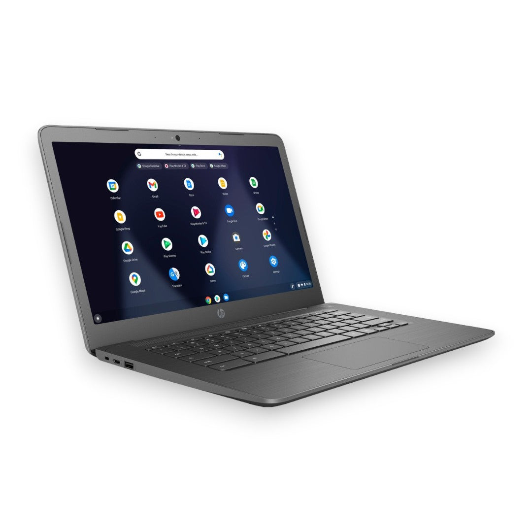 HP - 14" Touch-Screen Chromebook - Intel Celeron - 4GB Memory - 32GB eMMC Flash Memory