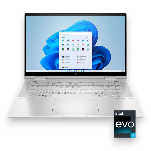 HP - Envy x360 2-in-1 15.6" Touch-Screen - Intel Evo Platform -i7-1255U - 16GB Memory - 512GB SSD - Silver
