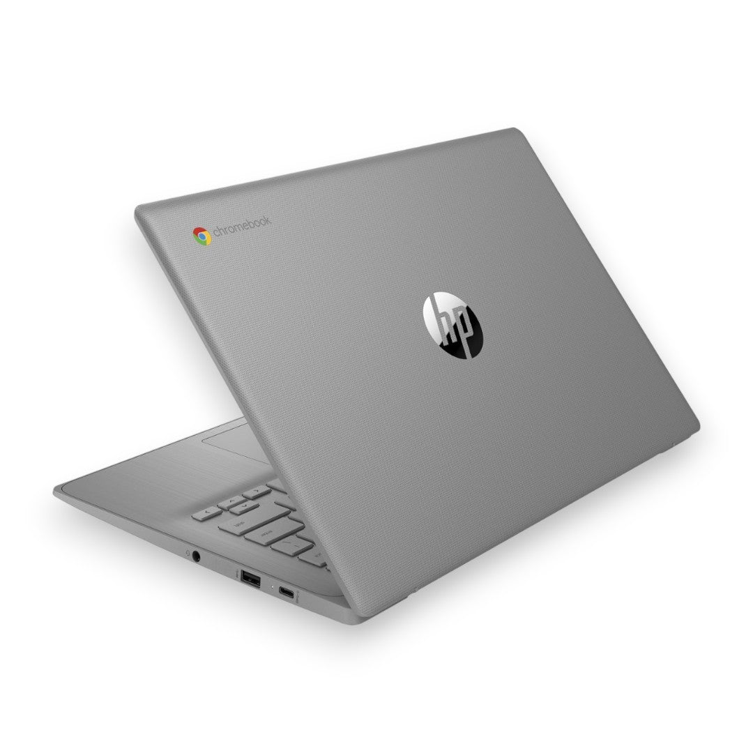 HP - 14" Chromebook Laptop - Intel Celeron - 4GB Memory - 64GB eMMC - Modern Gray